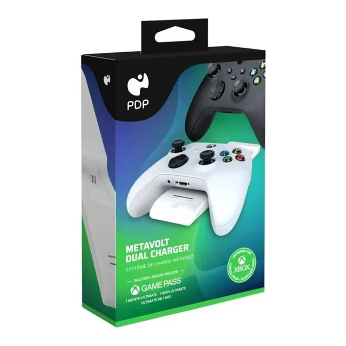PDP Metavolt Dual Charger for Xbox Series X White-PDP-049-009-EU-WH