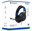 Atlas 200 Gaming Headset PS Black