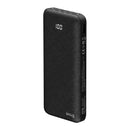 Snug 10000mAh Power Bank With Built-In Cables - Black (SNPB-10000CAB-V)