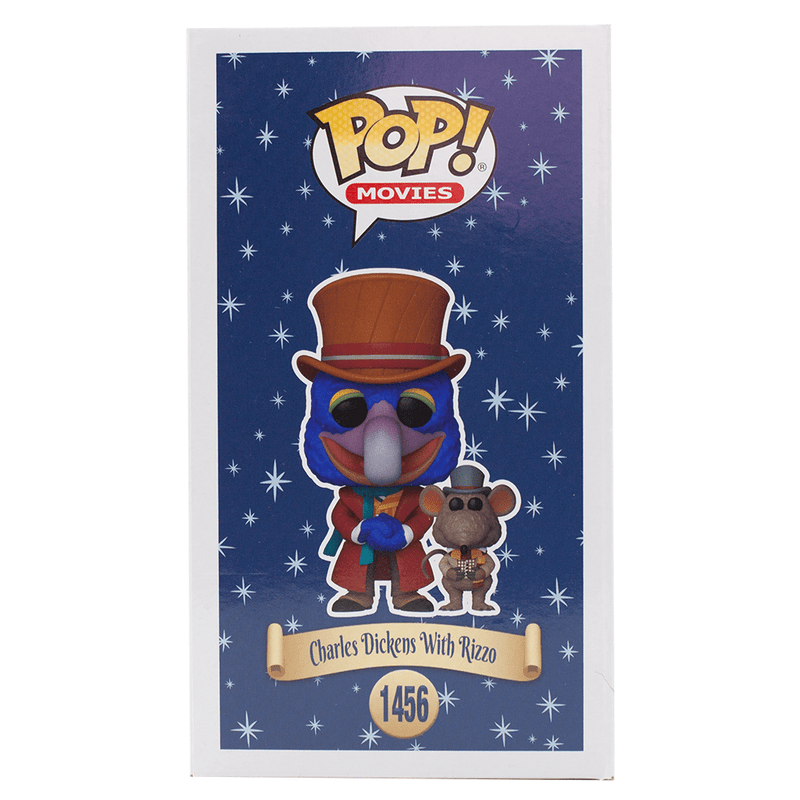 Funko Pop! Movies: Disney The Muppet Christmas Carol - Charles Dickens With Rizzo