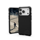 UAG Metropolis LT Magnet Case - Apple iPhone 18 Pro / 17 Pro - Kevlar Black (UAG-I18P-METKB)