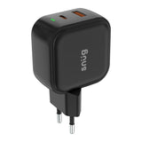 Snug USB/Type-C Wall Charger 45W - Black (SNP-TR-45BUC-B)