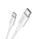 UGREEN Type-C To Type-C Braided Cable 100W 1 Metre - White (UG-L501-35218)