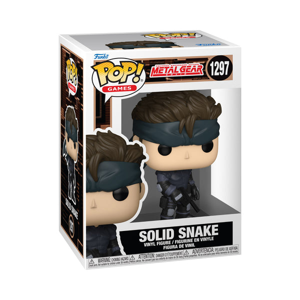 Funko Pop! Games: METAL GEAR SOLID - Solid Snake (FN-POP-00093684)