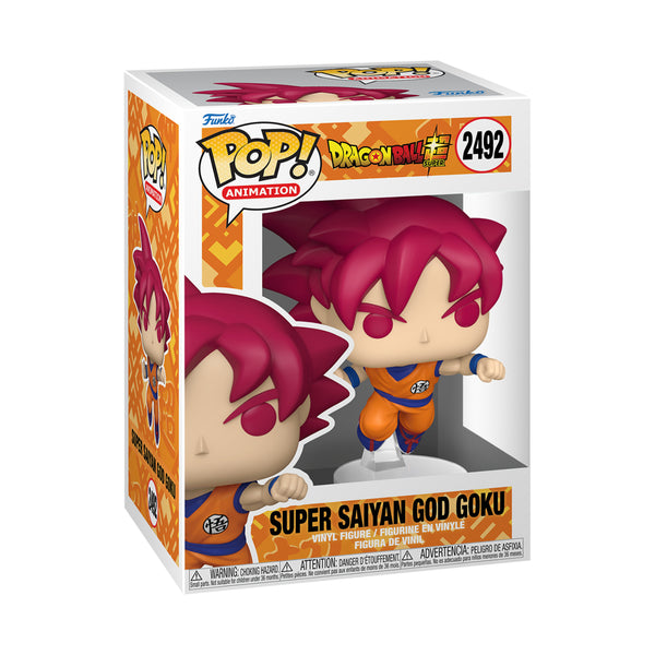 Funko Pop! Animation: Dragon Ball Super - Super Saiyan God Goku (Punching) (FN-POP-00094746)