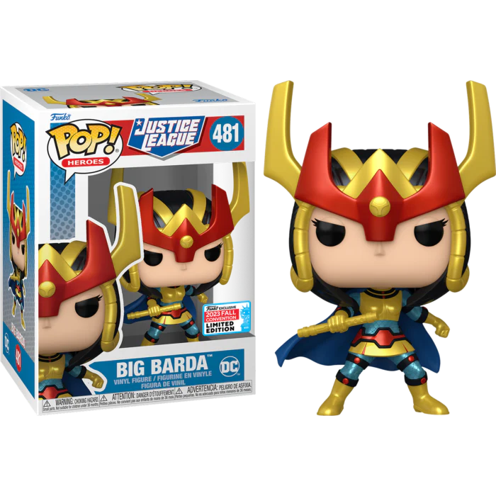 Funko Pop! Heroes: Justice League - Big Barda (Funko Exclusive 2023 Fall Convention Limited Edition)