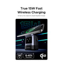 UGREEN Uno 2-in-1 Magnetic Wireless Charger Stand Qi2 15W - Grey (UG-W709-45775)