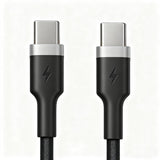 BIOND Type-C To Type-C Nylon Cable 60W 1 Metre - Black (BGG-NY-CTC)