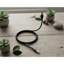 BIOND Type-C To Type-C Nylon Cable 60W 1 Metre - Black (BGG-NY-CTC)
