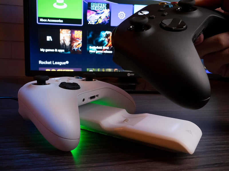 PDP Metavolt Dual Charger for Xbox Series X White-PDP-049-009-EU-WH