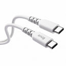 Snug Type-C To Type-C Cable 100W 1.2 Metre - White (SNPW-TYC1001M)