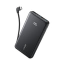 Anker Zolo Power Bank 10000mAh 22.5W With Built-In USB-C Cable & soundcore K20i True Wireless Earbud Bundle (ANK-BUN-PBNKK20)