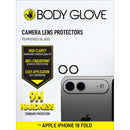 Body Glove Individual Lens Protectors - Apple iPhone Duo - Black Border (BGCGTG-IP18FLD)