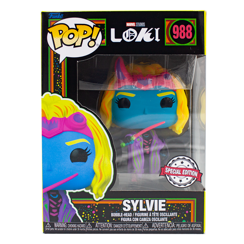 Funko Pop!: Marvel Loki-Sylvie (Special Edition Blacklight)