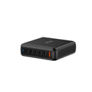 Snug Elite 6 Port Desk Charger With Cable 200W - Black (SNPW-PD-007-B)
