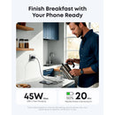 Anker 1 Port Nano Type C PD Wall Charger 45W - Black (A2692L11)