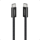 Anker USB C-USB C 1 Metre Fast Charging 240W Braided Cable - White (A8060H21)