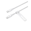 Anker 544 Bio-Based USB C-USB C Cable Fast Charging 140W 0.9M Cable - White (A80F1H21)