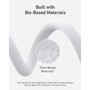 Anker 544 Bio-Based USB C-USB C Cable Fast Charging 140W 0.9M Cable - White (A80F1H21)