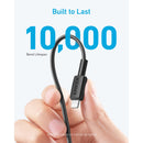 Anker 322 PowerLine USB C to MFI 0.9M 60W Cable - Black (A81B5H11)