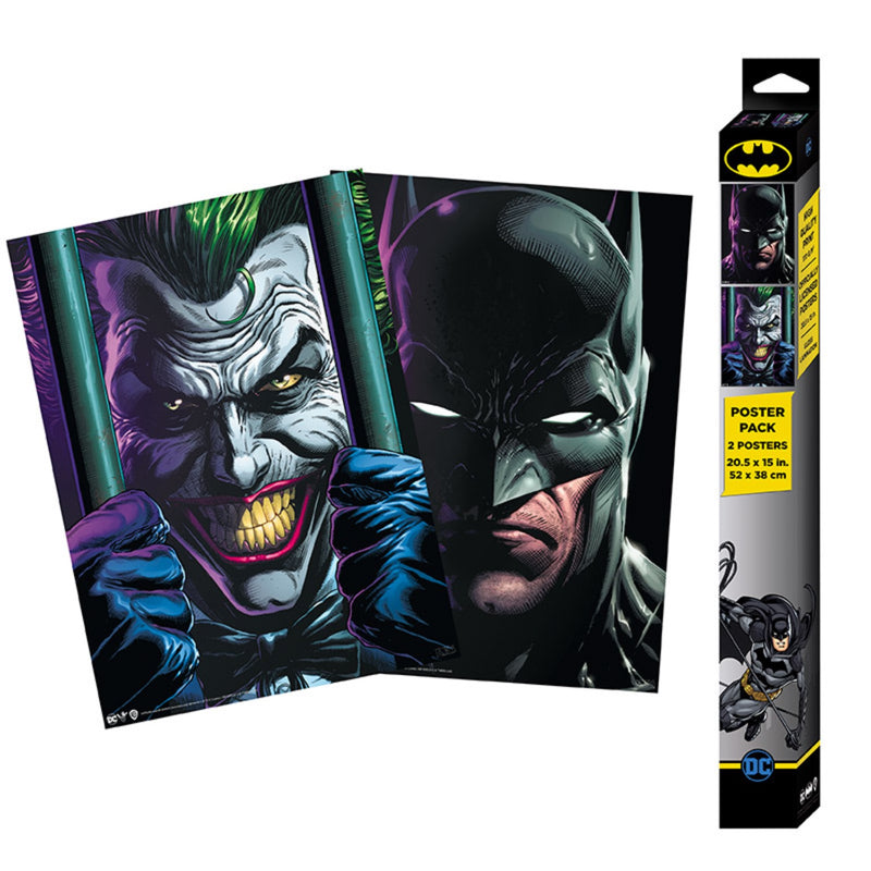 DC Comics - Set 2 Chibi Posters - Batmn & Joker (52x38)