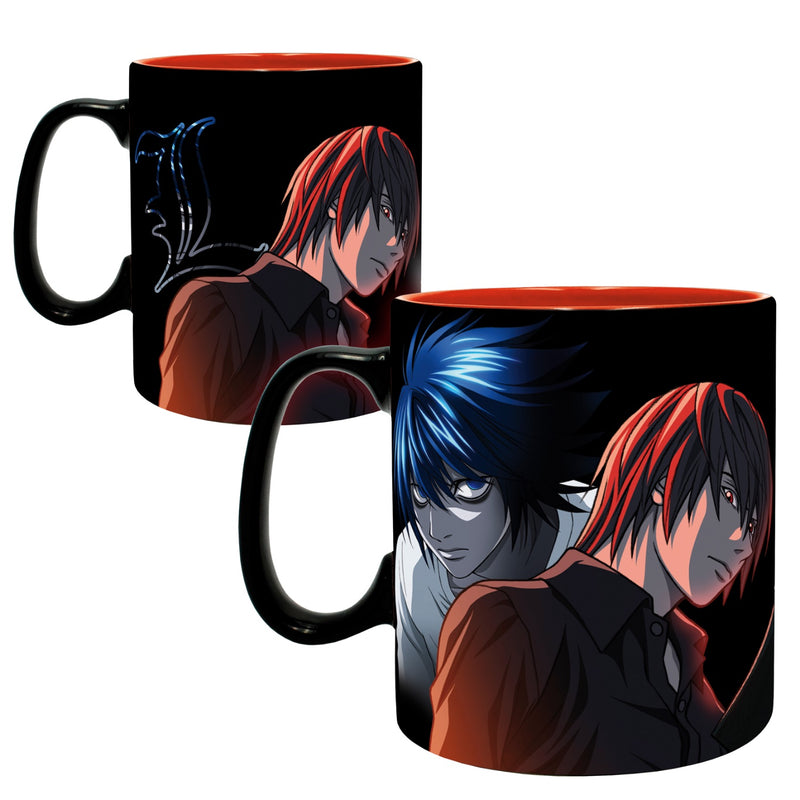 Death Note - Mug Heat Change - 460ml - Kira & Ryuk