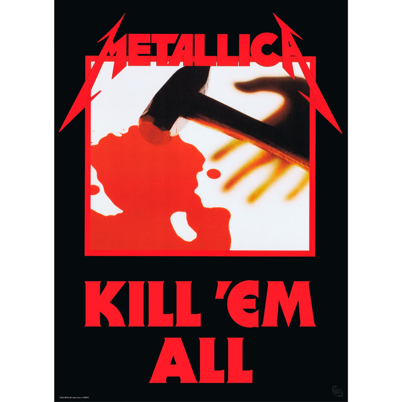 Metallica - Set 2 Chibi Posters - Kill Them All Fire Guy (52x38)