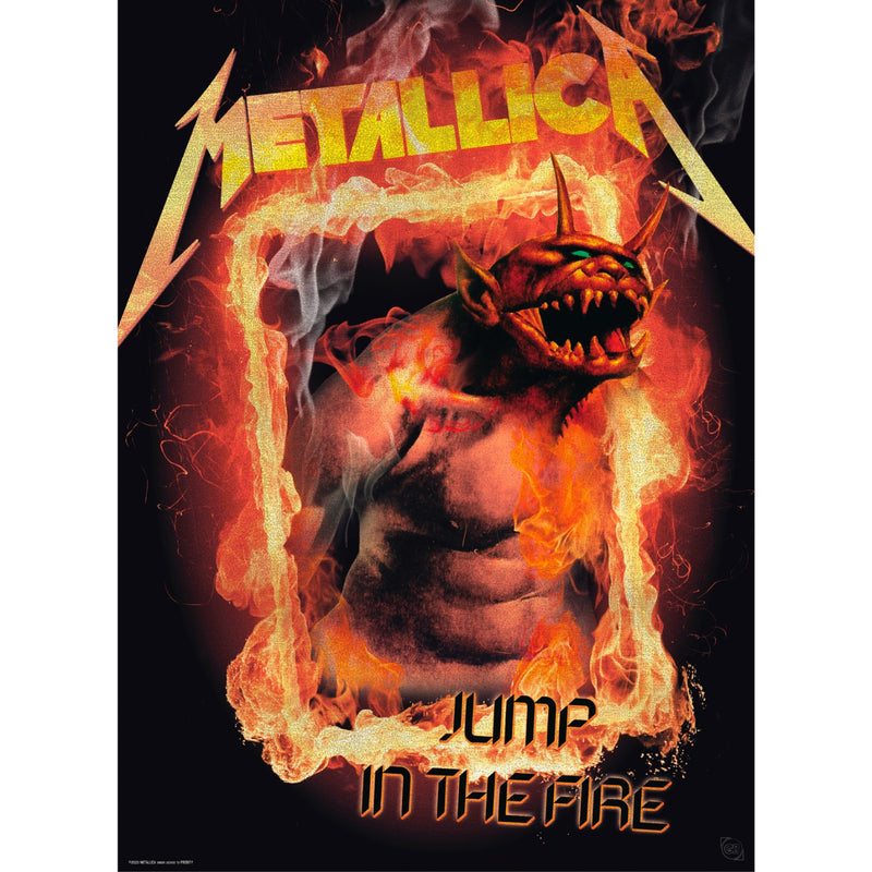 Metallica - Set 2 Chibi Posters - Kill Them All Fire Guy (52x38)