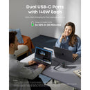 Anker 140W 4 Port Charger With Cable - Grey (B2697GZ1)