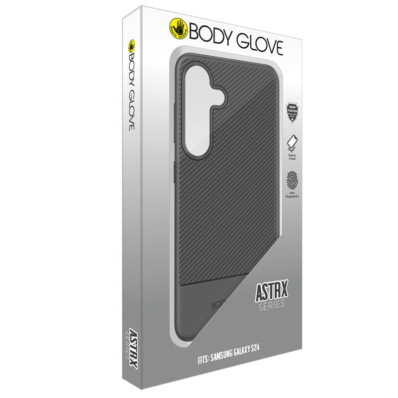 Body Glove Astrx Case - Samsung Galaxy S24 - Black