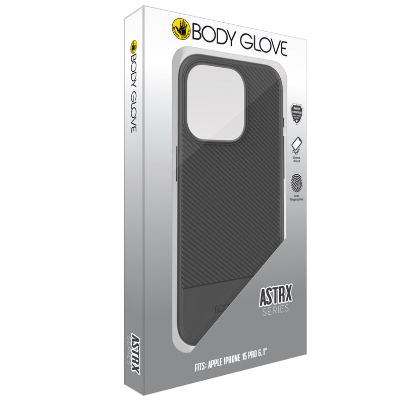 Body Glove Astrx Case - Apple iPhone 15 Pro - BGAST-IP15PR-BK