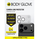 Body Glove Tempered Glass Camera Screen Protector - Apple iPhone 17 Pro - Black (BGCGTG-IP17P)