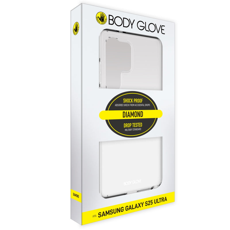 Body Glove Diamond Case - Samsung Galaxy S25 Ultra - Clear (BGDIA-GXYS25U)