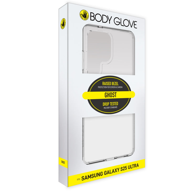 Body Glove Ghost Case - Samsung Galaxy S25 Ultra - Clear (BGGHO-GXS25U)