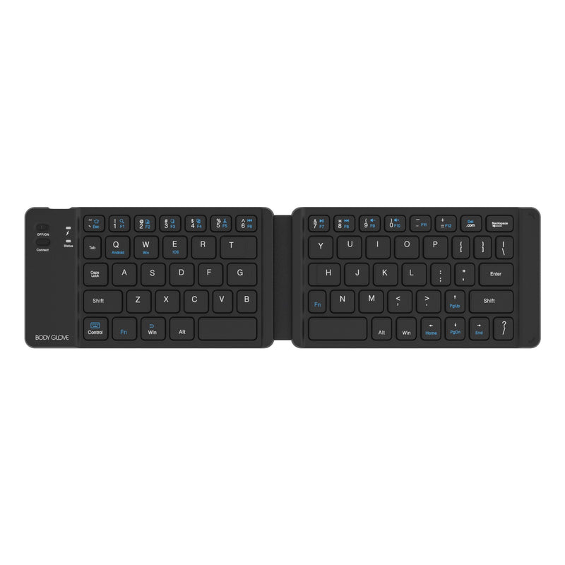 Body Glove Wireless Folding Soft Hinge Keyboard - Black (BGKB-FOLDSFT)