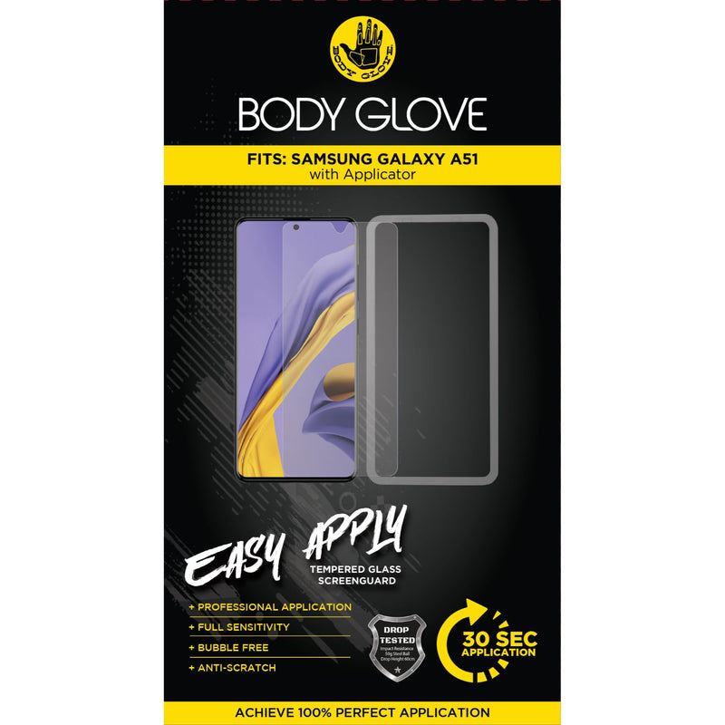 Body Glove Easy Apply Tempered Glass Screen Protector - Samsung Galaxy A51