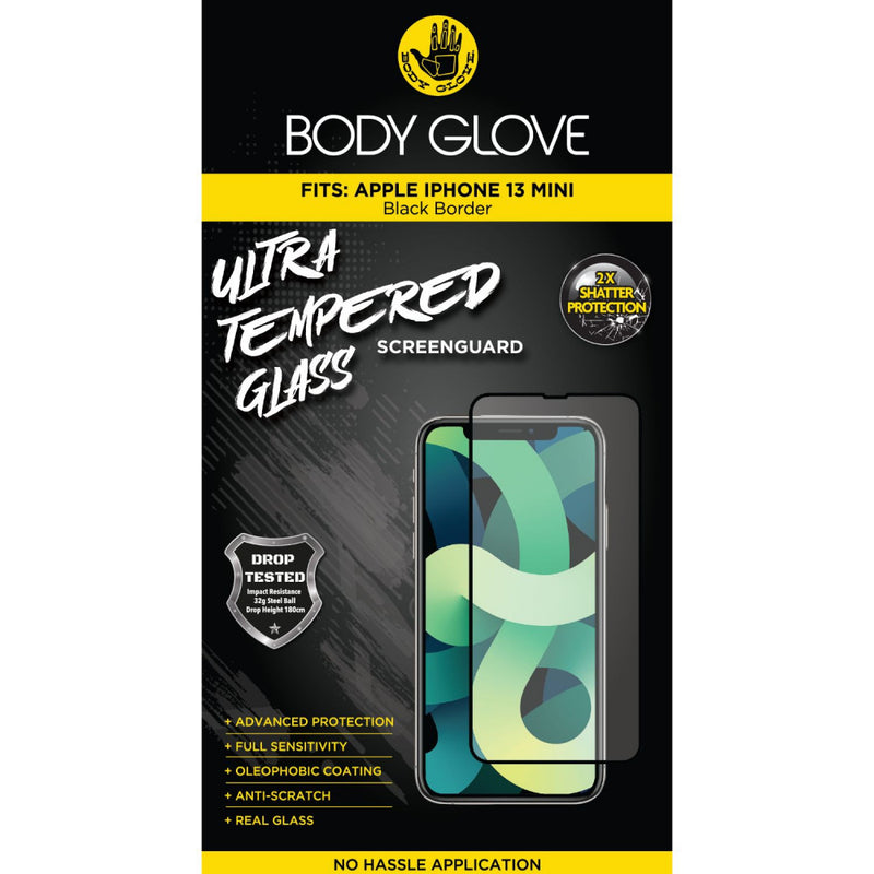 Body Glove Tempered Glass Screen Protector - Apple iPhone 13 Mini