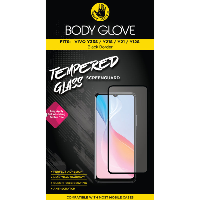 Body Glove Tempered Glass Screen Protector - Vivo Y33S / Vivo Y21 / Vivo Y12S