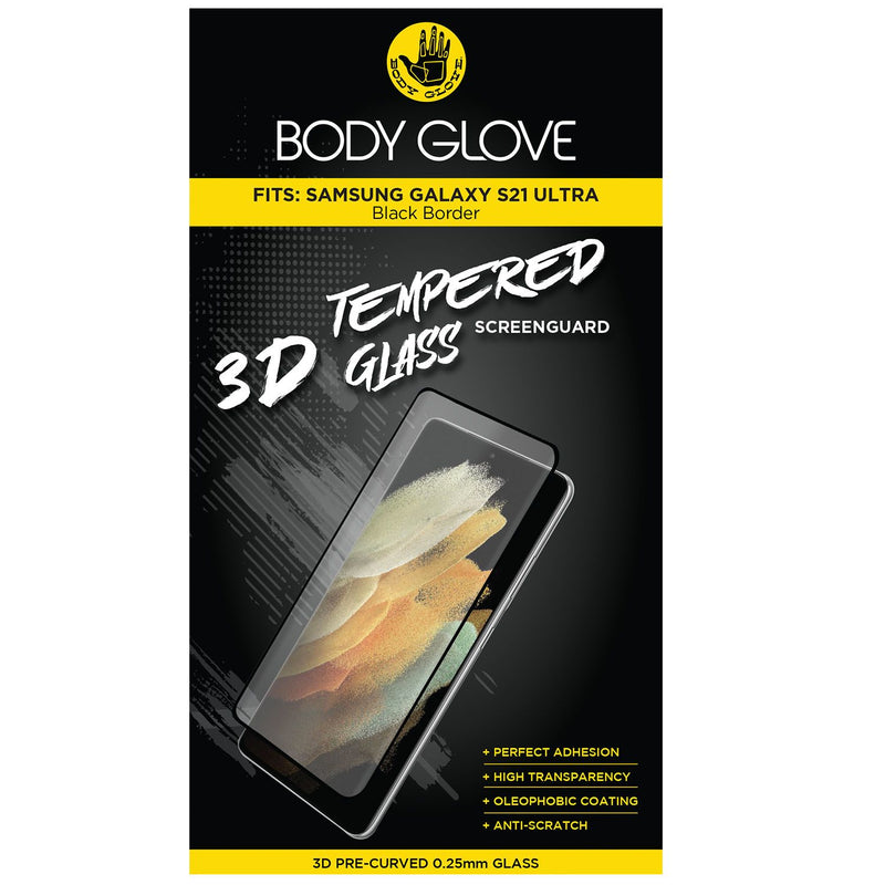 Body Glove Tempered Glass Screen Protector - Samsung Galaxy S21 Ultra