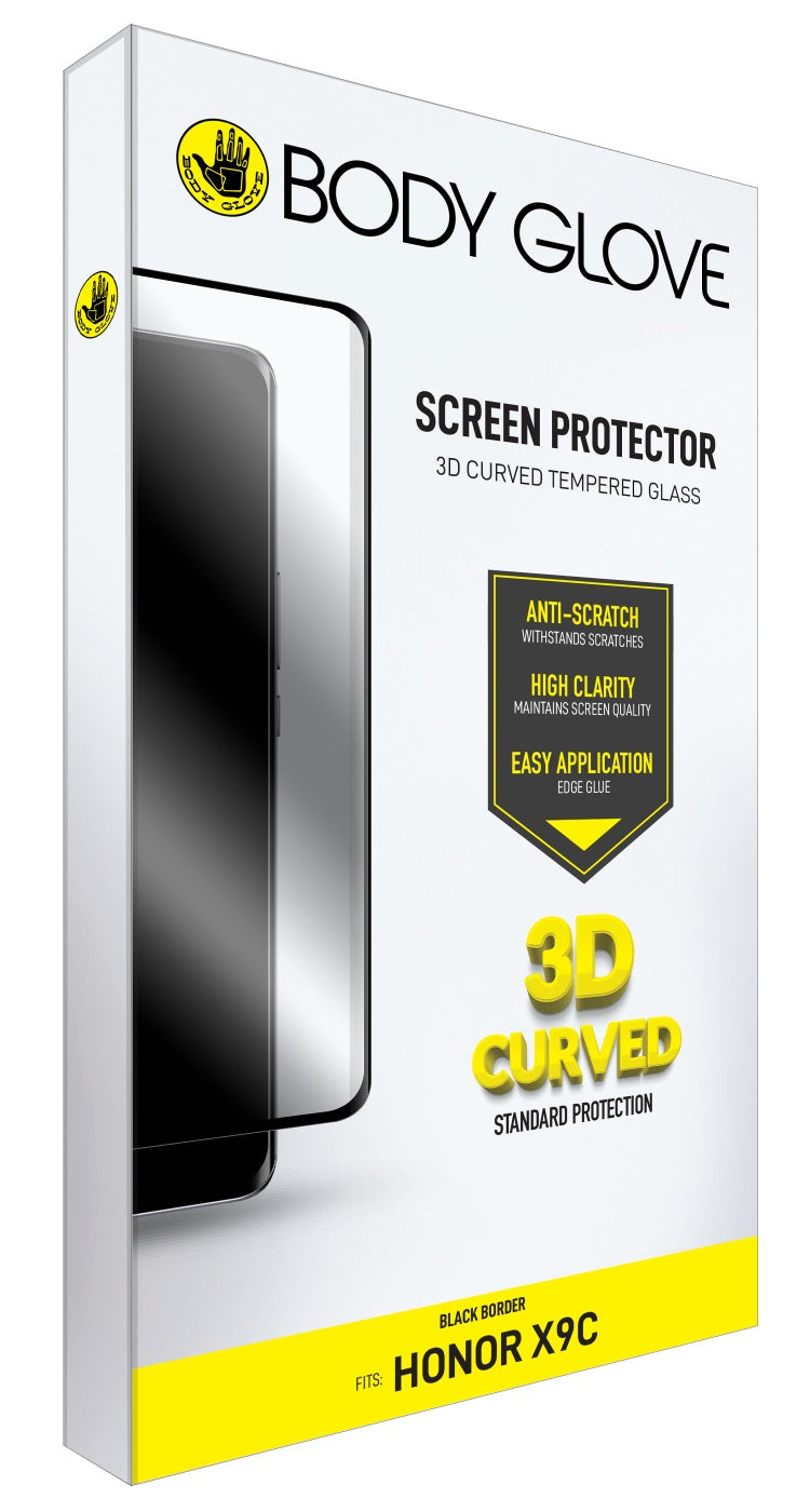 Body Glove 3D Tempered Glass Screen Protector - Honor X9c (BGSGTG-HONX9C)