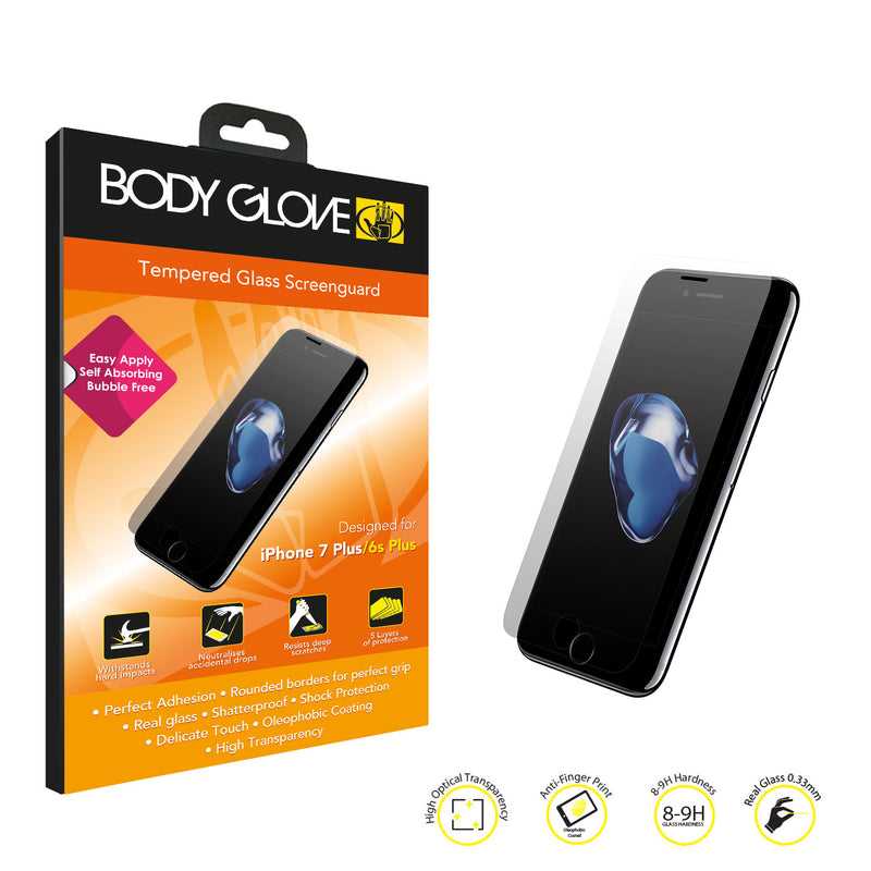 Body Glove Tempered Glass Screen Protector - Apple iPhone 7 Plus