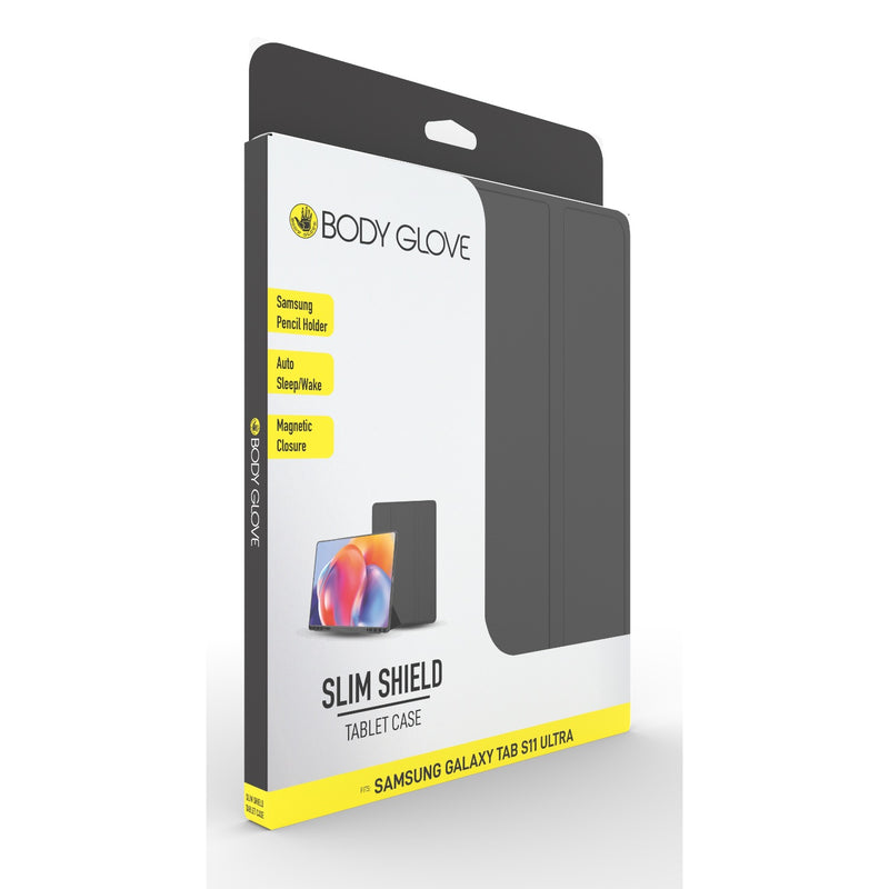 Body Glove Slim Shield Tablet Case - Samsung Galaxy Tab S11 Ultra - Black (BGSH-GTS11U-BK)