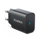 Choetech 10000mAh 22.5W Power Bank + 1 Port 25W Wall Charger - Black (CHO-BUN-PBNKCHR)