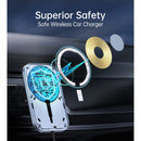 Choetech Magnetic Wireless Car Charger T200-F 15W - Black (CHO-T200-F-BK)