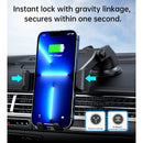 Choetech Gravity Wireless Car Charger T203-F 15W - Black (CHO-T203-F-BK)