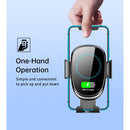 Choetech Gravity Wireless Car Charger T203-F 15W - Black (CHO-T203-F-BK)