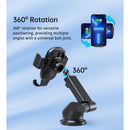 Choetech Gravity Wireless Car Charger T203-F 15W - Black (CHO-T203-F-BK)