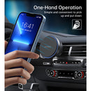 Choetech Magnetic Wireless Car Charger T205-F 15W - Black (CHO-T205-F-BK)