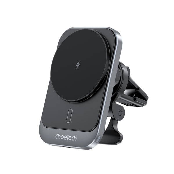 Choetech Magnetic Wireless Car Charger T206-F 15W - Black (CHO-T206-F-BK)