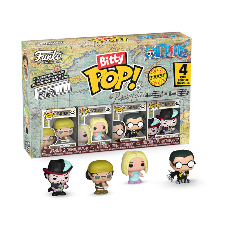 Funko Bitty Pop!: One Piece - Series 4 4 Pack(Limited Chase Edition) (FN-BIT-00086895)